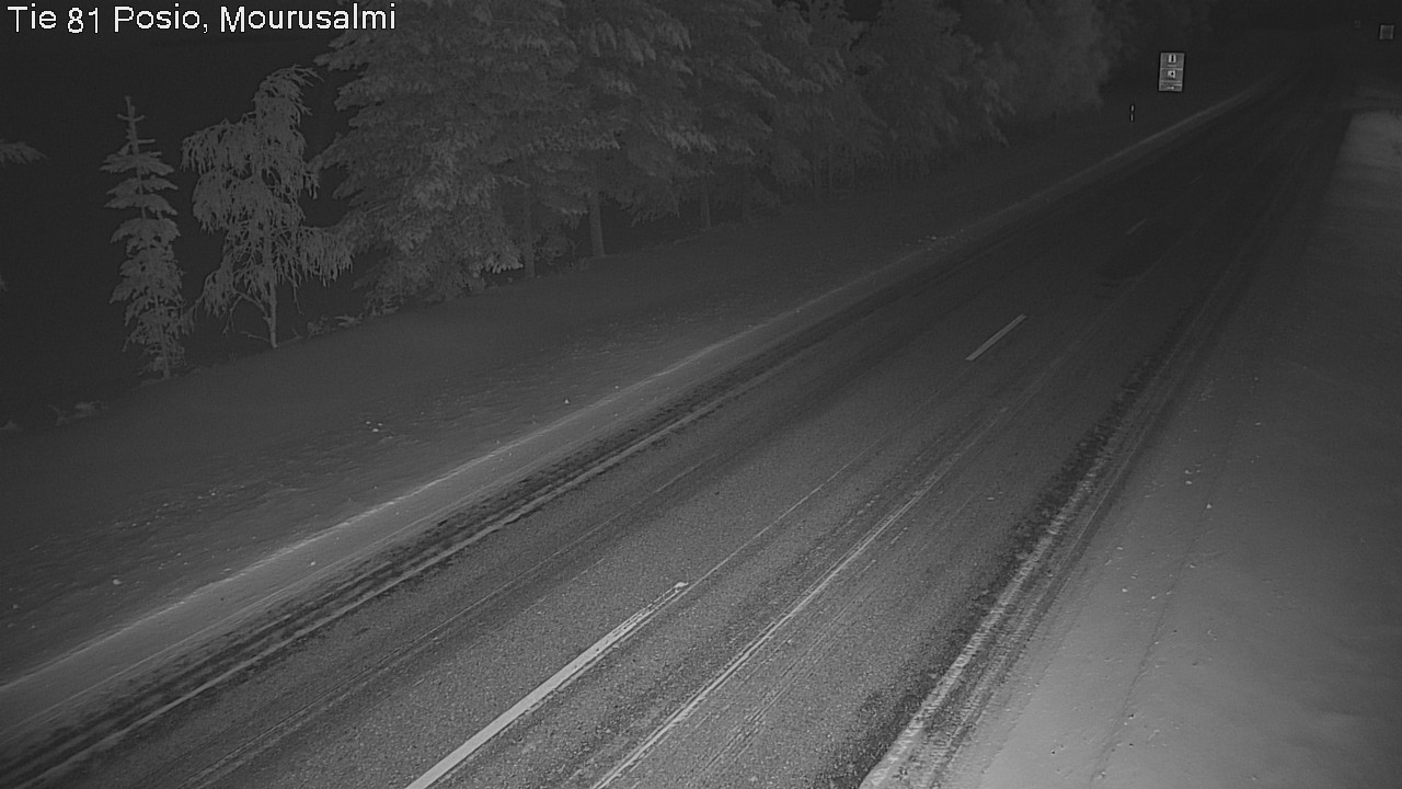 Kelikamerat Kuva Tie 81 Posio, Mourusalmi, Posio, Lappi