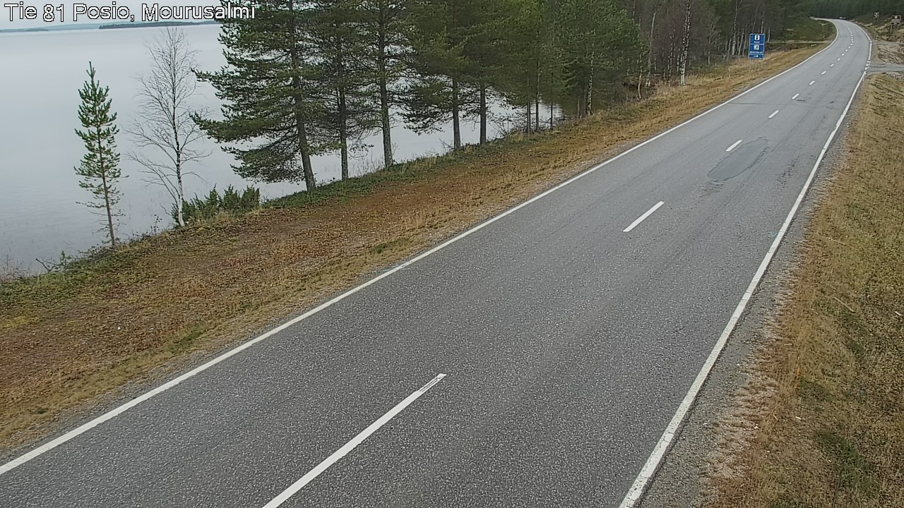 Kelikamerat Kuva Tie 81 Posio, Mourusalmi, Posio, Lappi