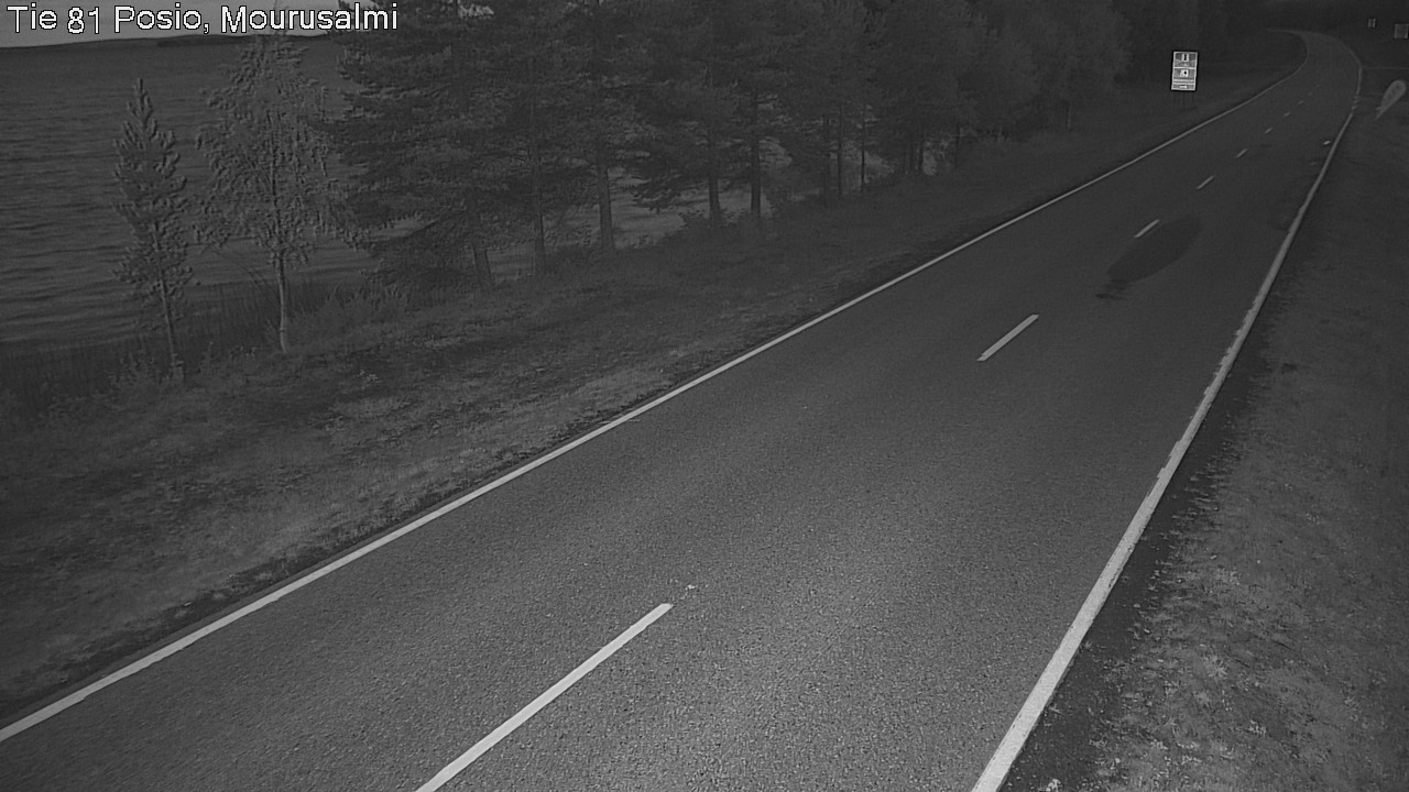 Kelikamerat Kuva Tie 81 Posio, Mourusalmi, Posio, Lappi