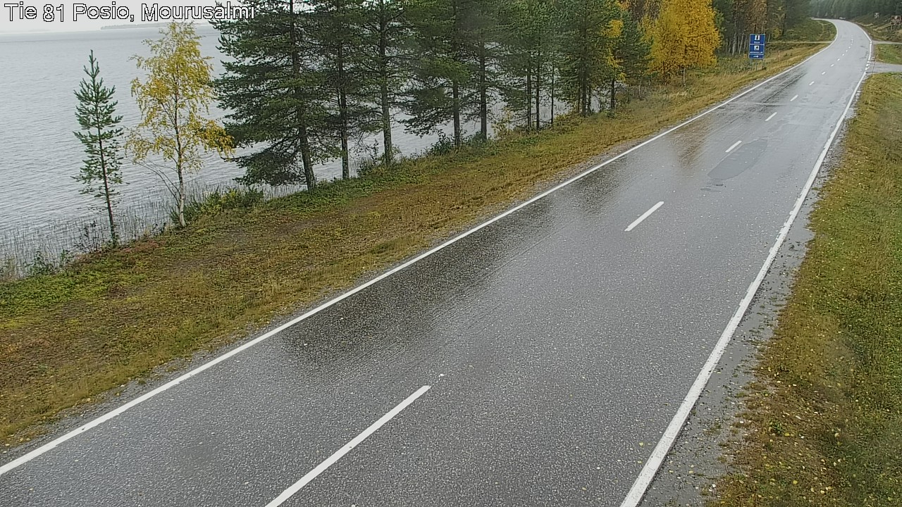 Weather Camera Image Väg 81 Posio, Mourusalmi, Posio, Lappi