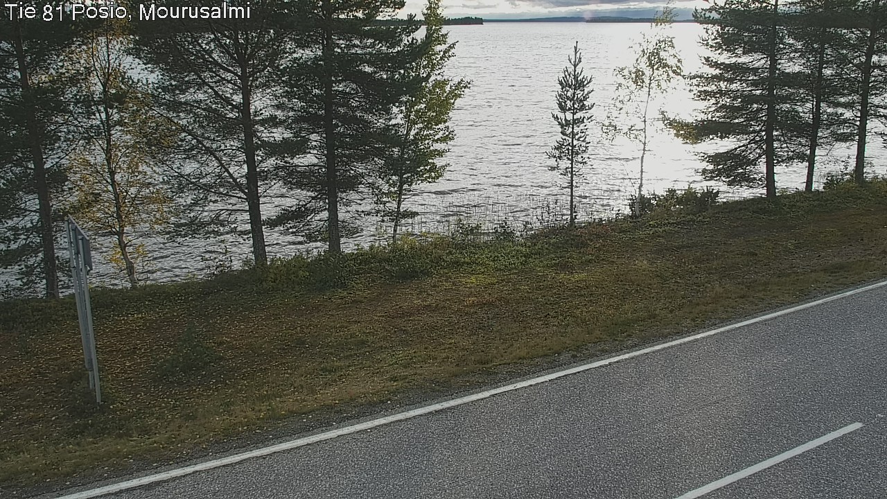 Kelikamerat Kuva Tie 81 Posio, Mourusalmi, Posio, Lappi