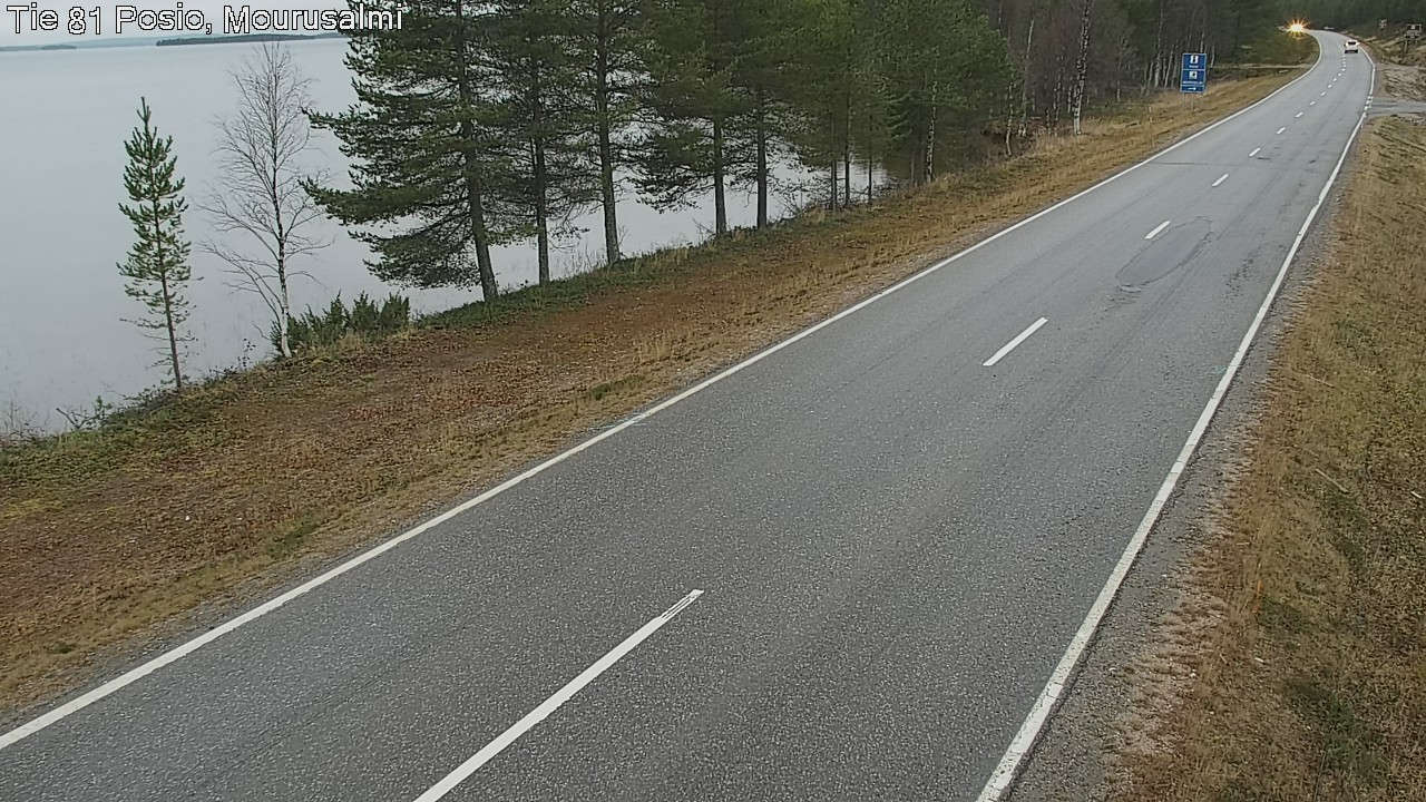 Kelikamerat Kuva Tie 81 Posio, Mourusalmi, Posio, Lappi