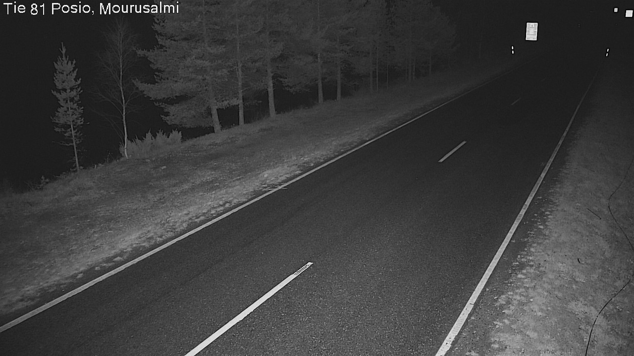 Kelikamerat Kuva Tie 81 Posio, Mourusalmi, Posio, Lappi