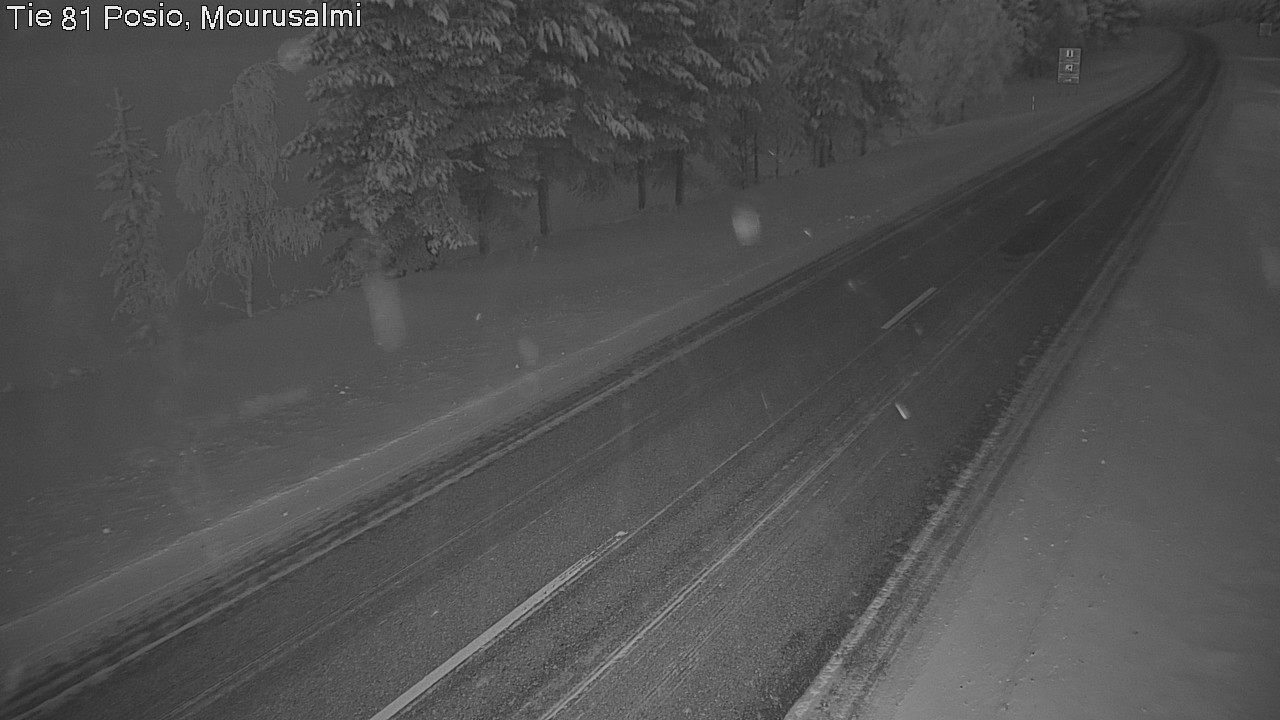 Kelikamerat Kuva Tie 81 Posio, Mourusalmi, Posio, Lappi