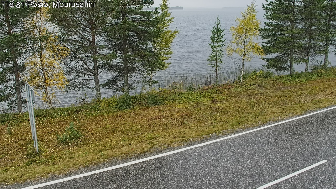 Kelikamerat Kuva Tie 81 Posio, Mourusalmi, Posio, Lappi