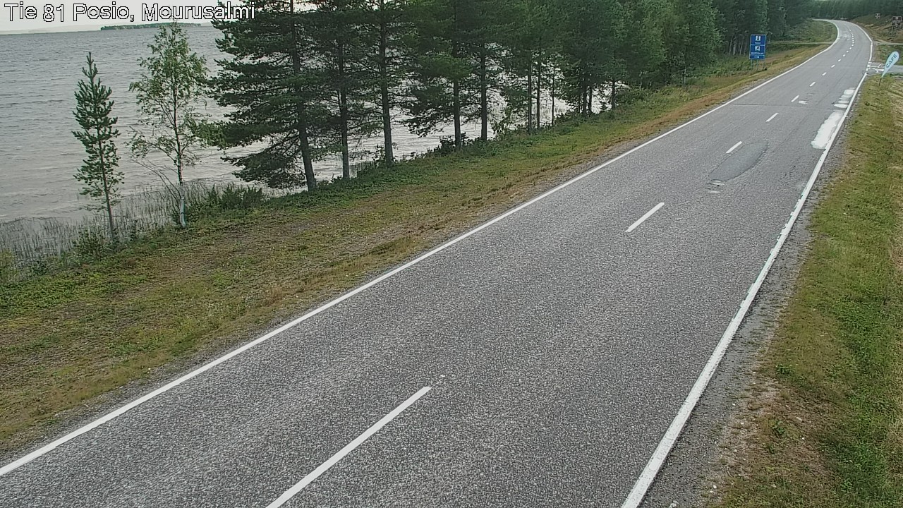 Kelikamerat Kuva Tie 81 Posio, Mourusalmi, Posio, Lappi