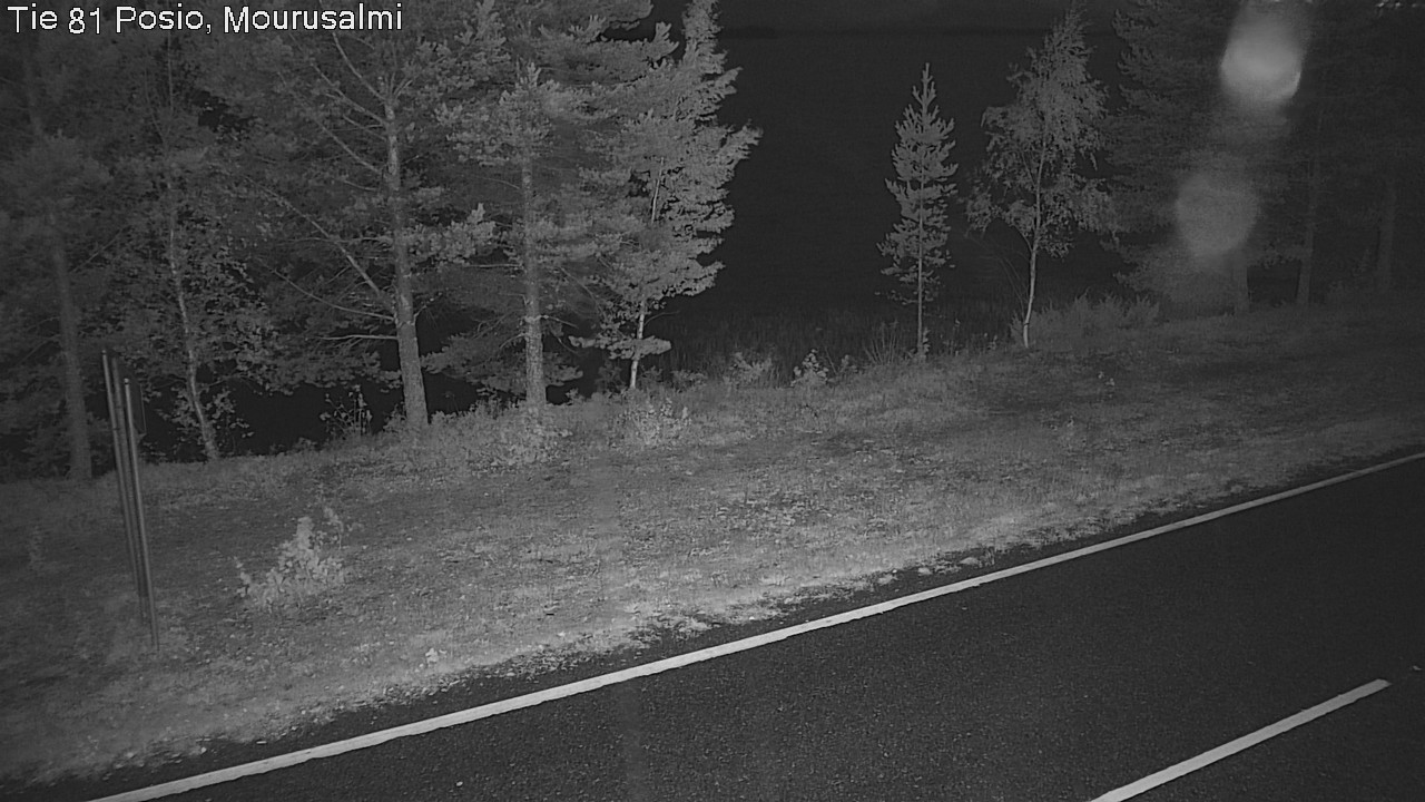 Kelikamerat Kuva Tie 81 Posio, Mourusalmi, Posio, Lappi
