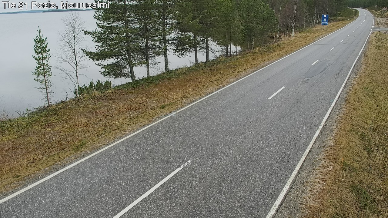 Kelikamerat Kuva Tie 81 Posio, Mourusalmi, Posio, Lappi