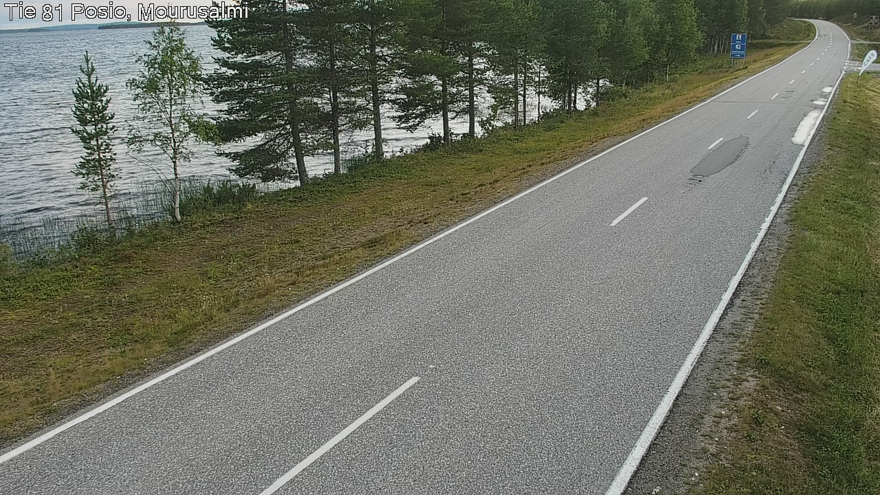 Kelikamerat Kuva Tie 81 Posio, Mourusalmi, Posio, Lappi