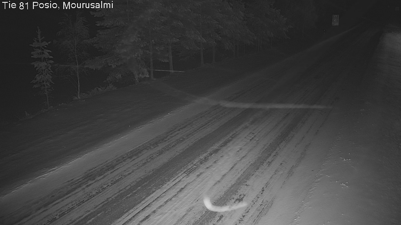 Kelikamerat Kuva Tie 81 Posio, Mourusalmi, Posio, Lappi