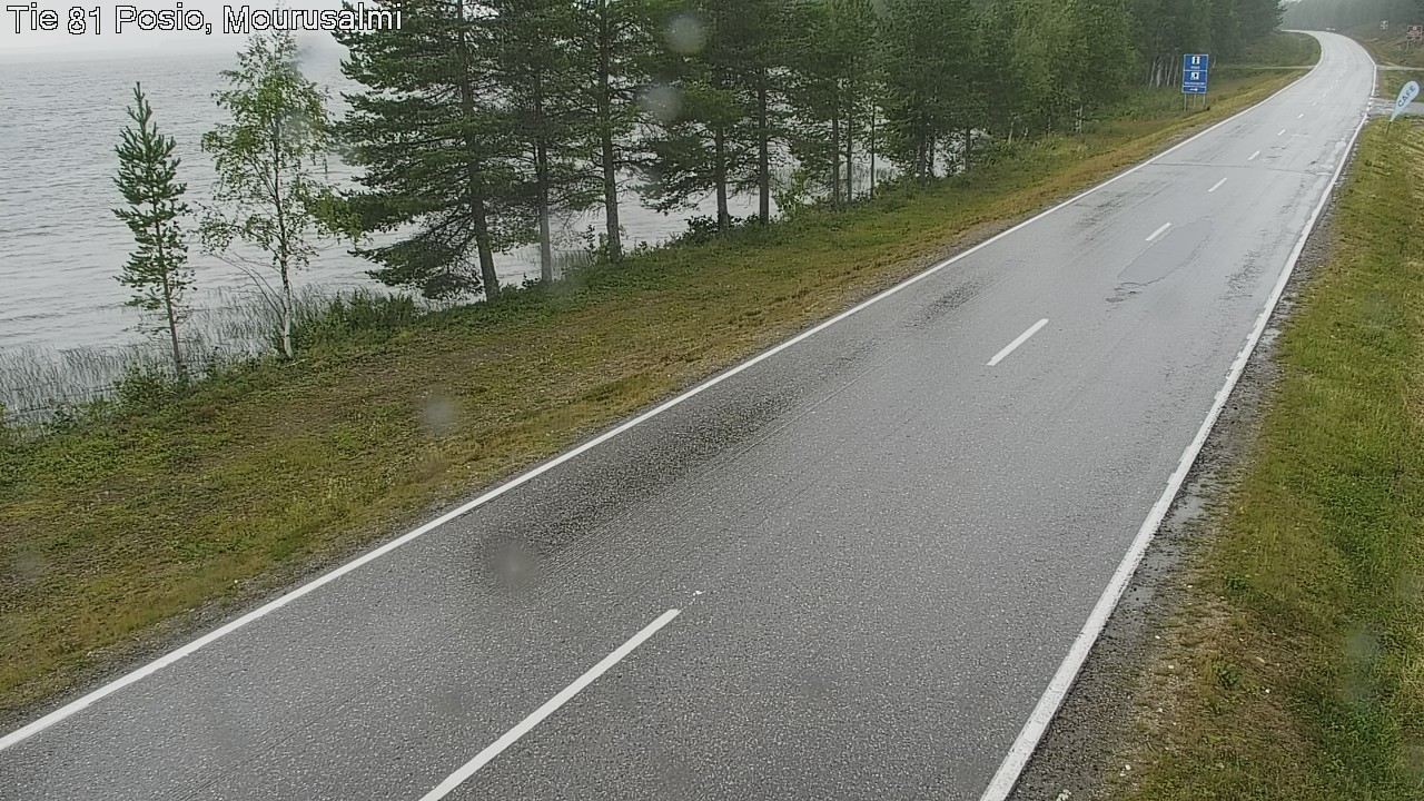 Kelikamerat Kuva Tie 81 Posio, Mourusalmi, Posio, Lappi