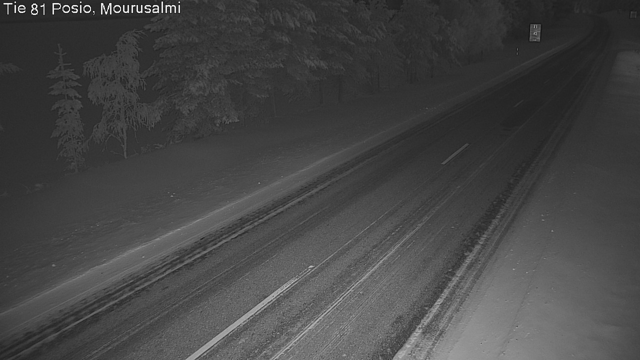 Kelikamerat Kuva Tie 81 Posio, Mourusalmi, Posio, Lappi