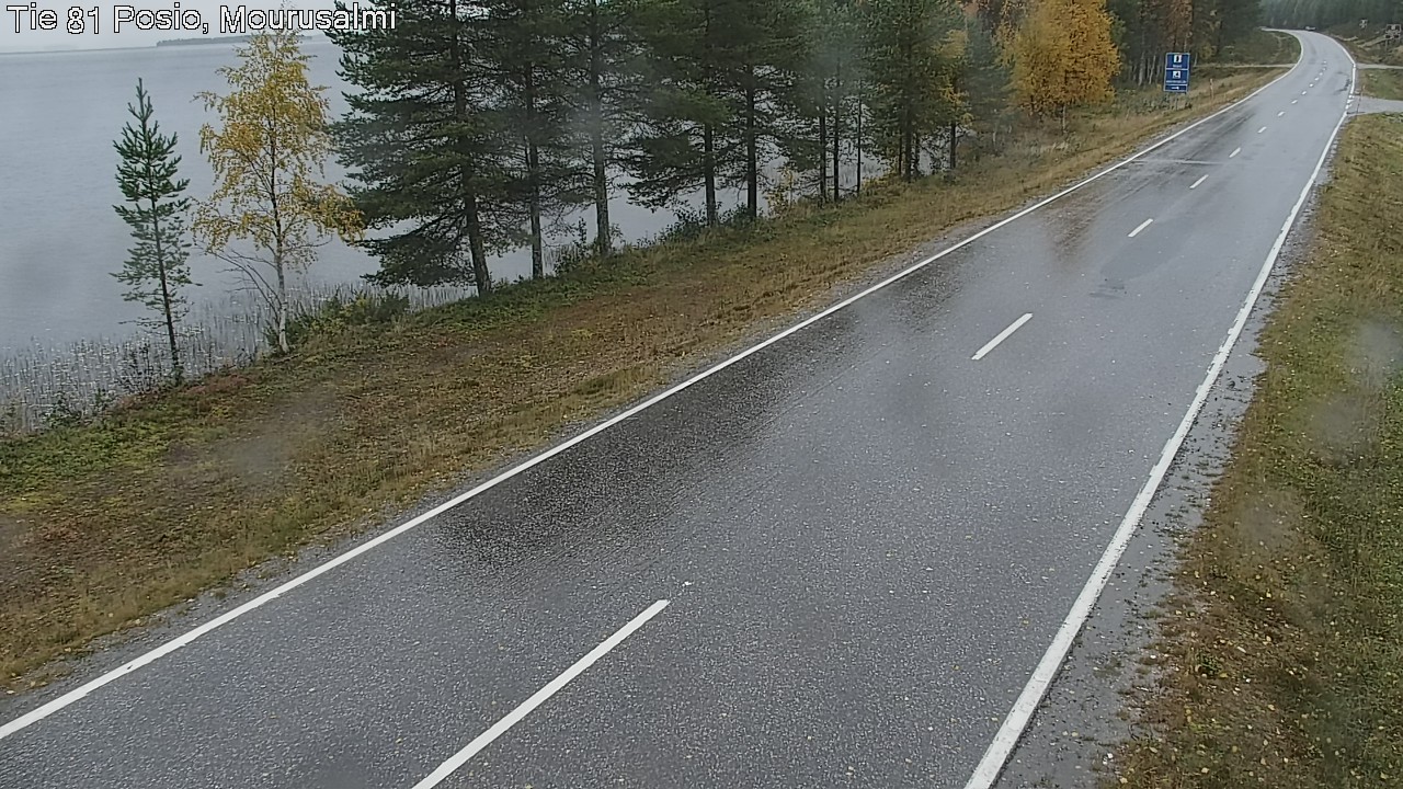 Kelikamerat Kuva Tie 81 Posio, Mourusalmi, Posio, Lappi