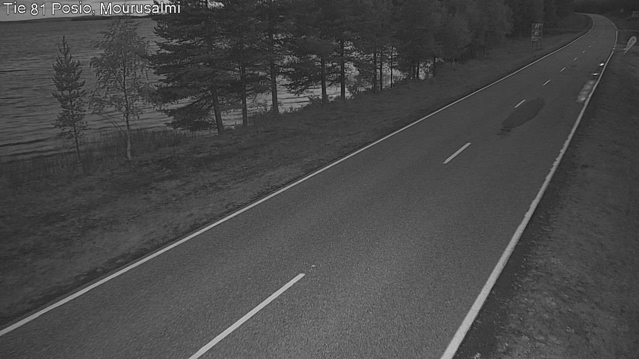 Kelikamerat Kuva Tie 81 Posio, Mourusalmi, Posio, Lappi