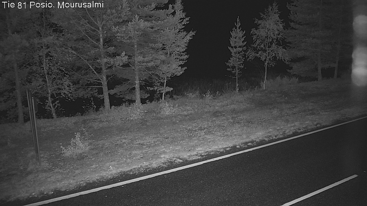 Kelikamerat Kuva Tie 81 Posio, Mourusalmi, Posio, Lappi