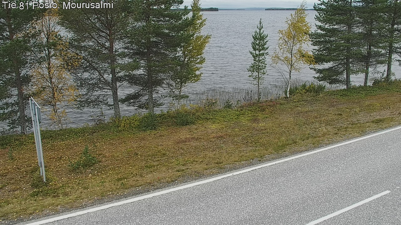 Kelikamerat Kuva Tie 81 Posio, Mourusalmi, Posio, Lappi