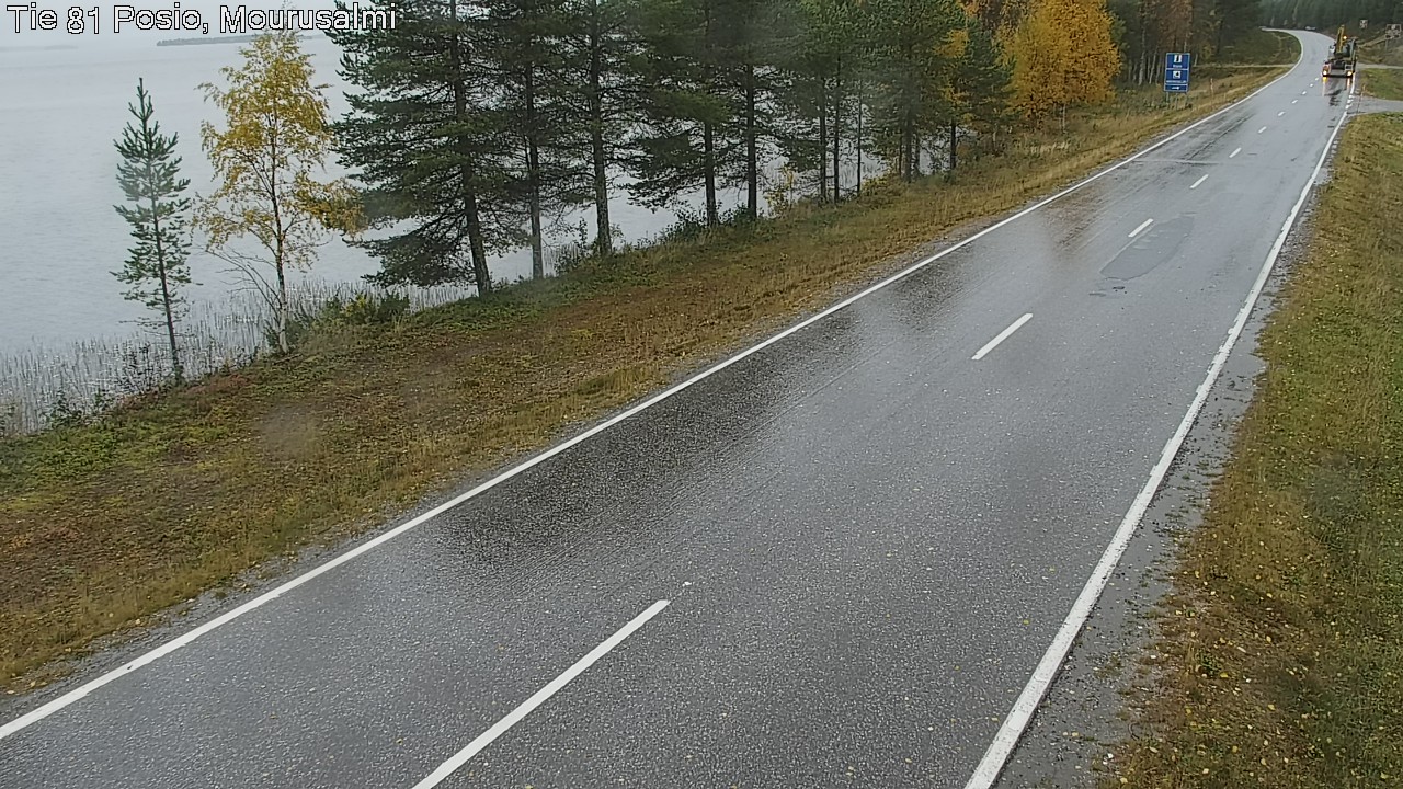 Kelikamerat Kuva Tie 81 Posio, Mourusalmi, Posio, Lappi