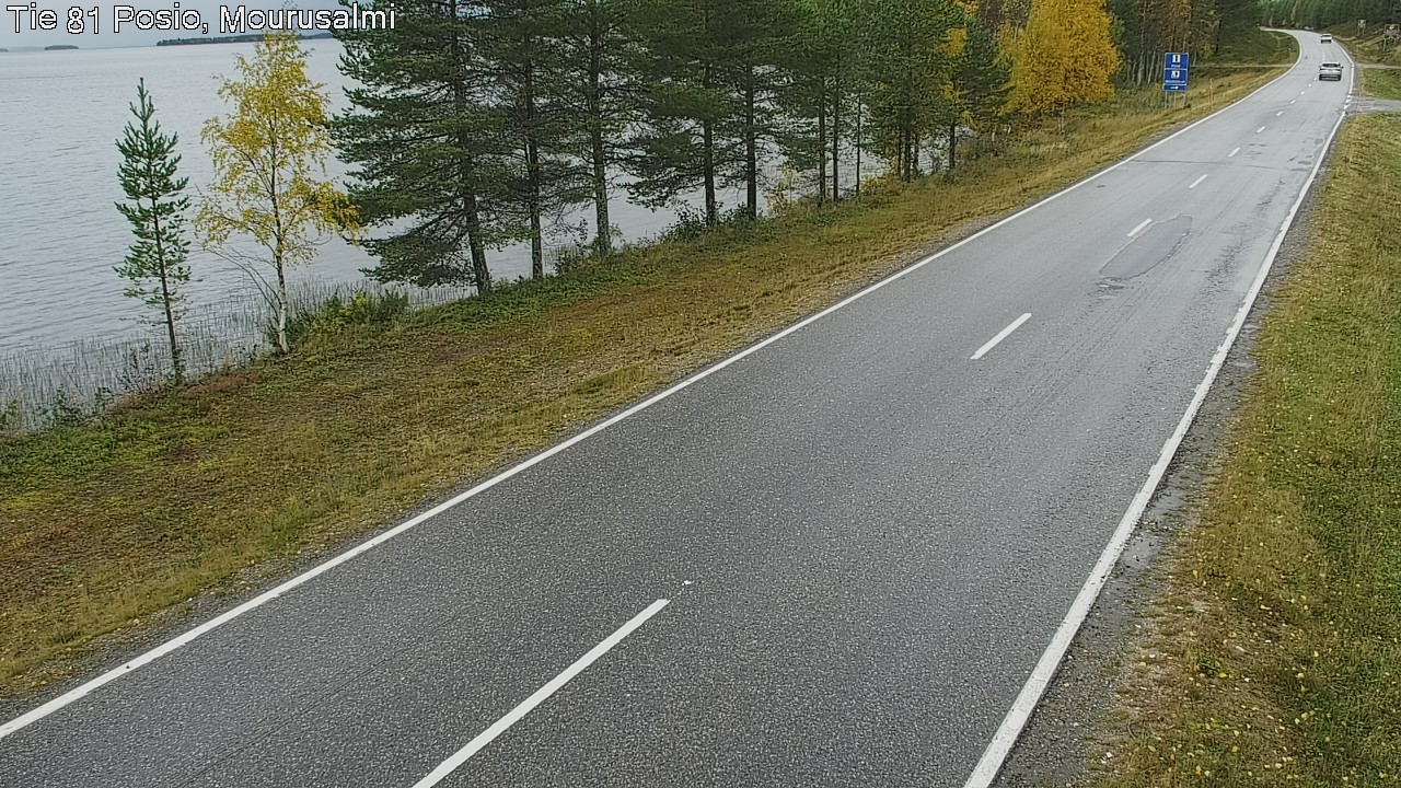 Weather Camera Image Väg 81 Posio, Mourusalmi, Posio, Lappi