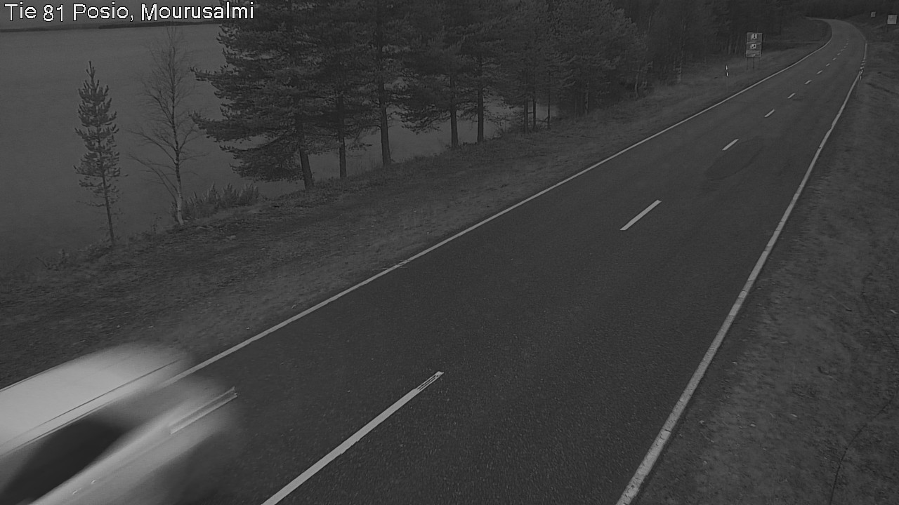Kelikamerat Kuva Tie 81 Posio, Mourusalmi, Posio, Lappi