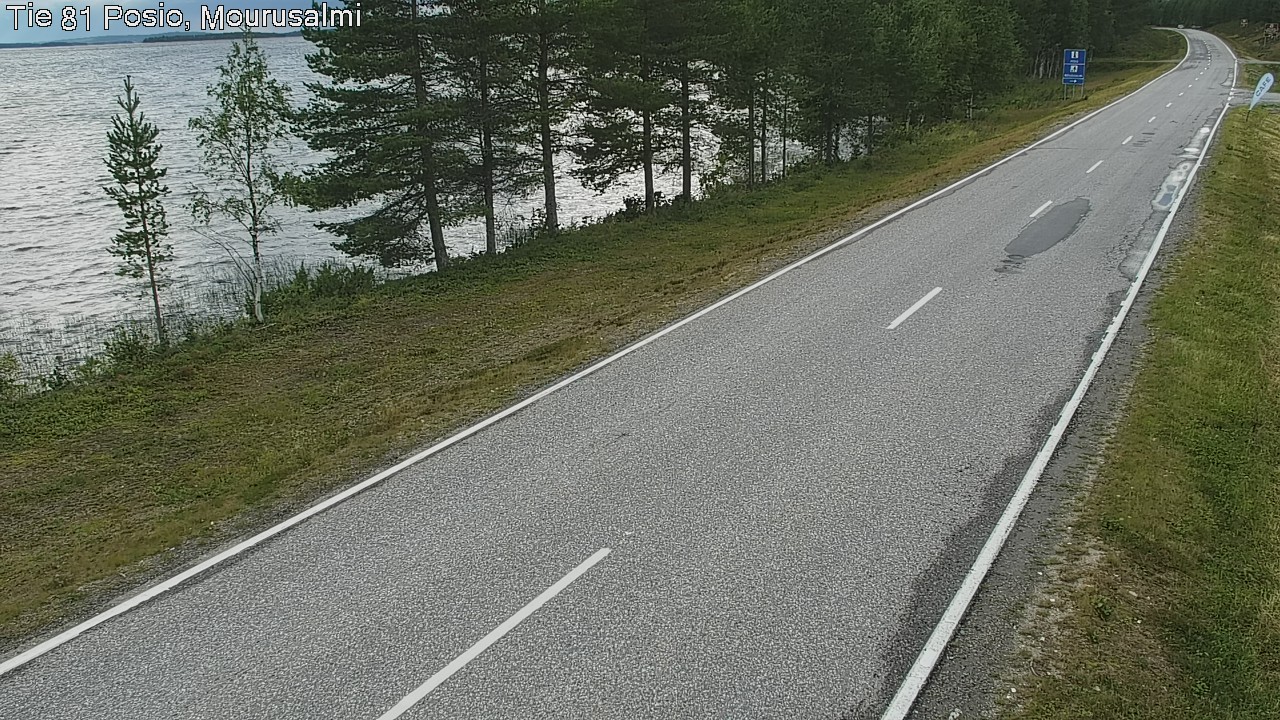 Kelikamerat Kuva Tie 81 Posio, Mourusalmi, Posio, Lappi