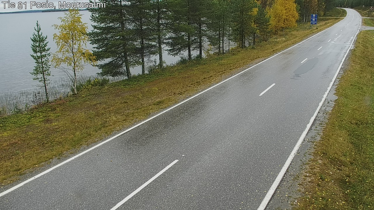 Weather Camera Image Väg 81 Posio, Mourusalmi, Posio, Lappi