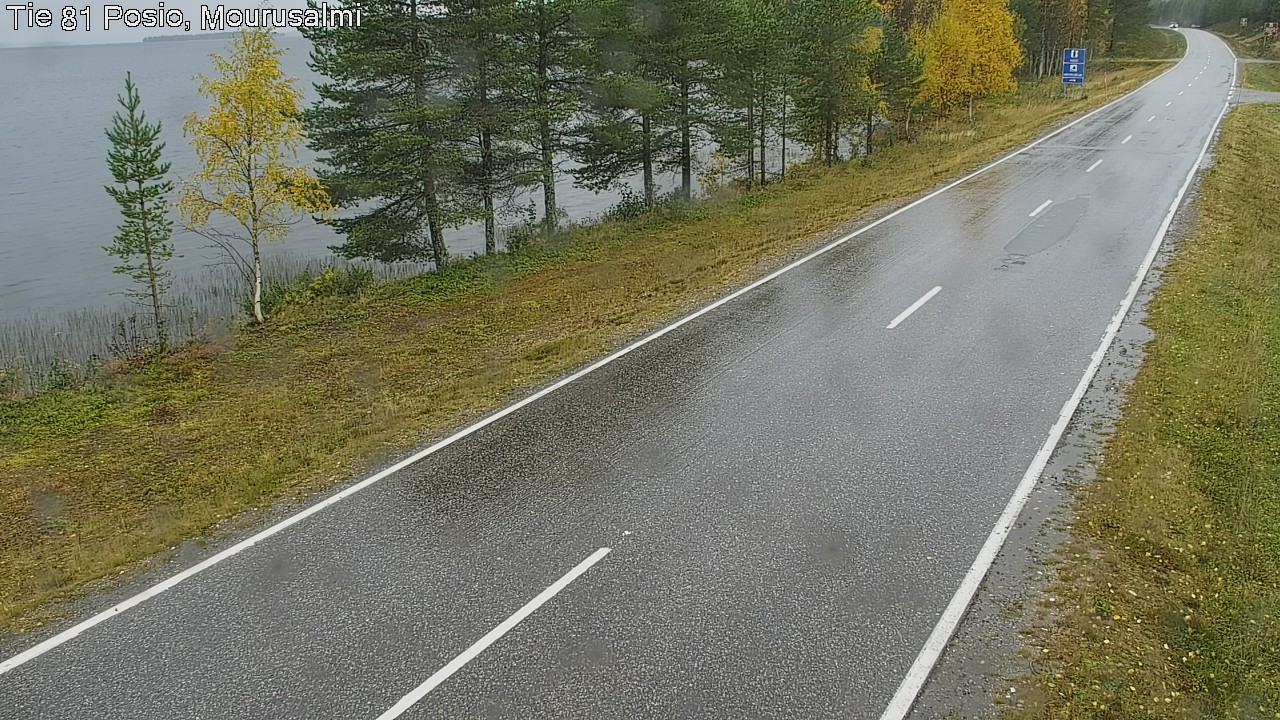 Weather Camera Image Väg 81 Posio, Mourusalmi, Posio, Lappi