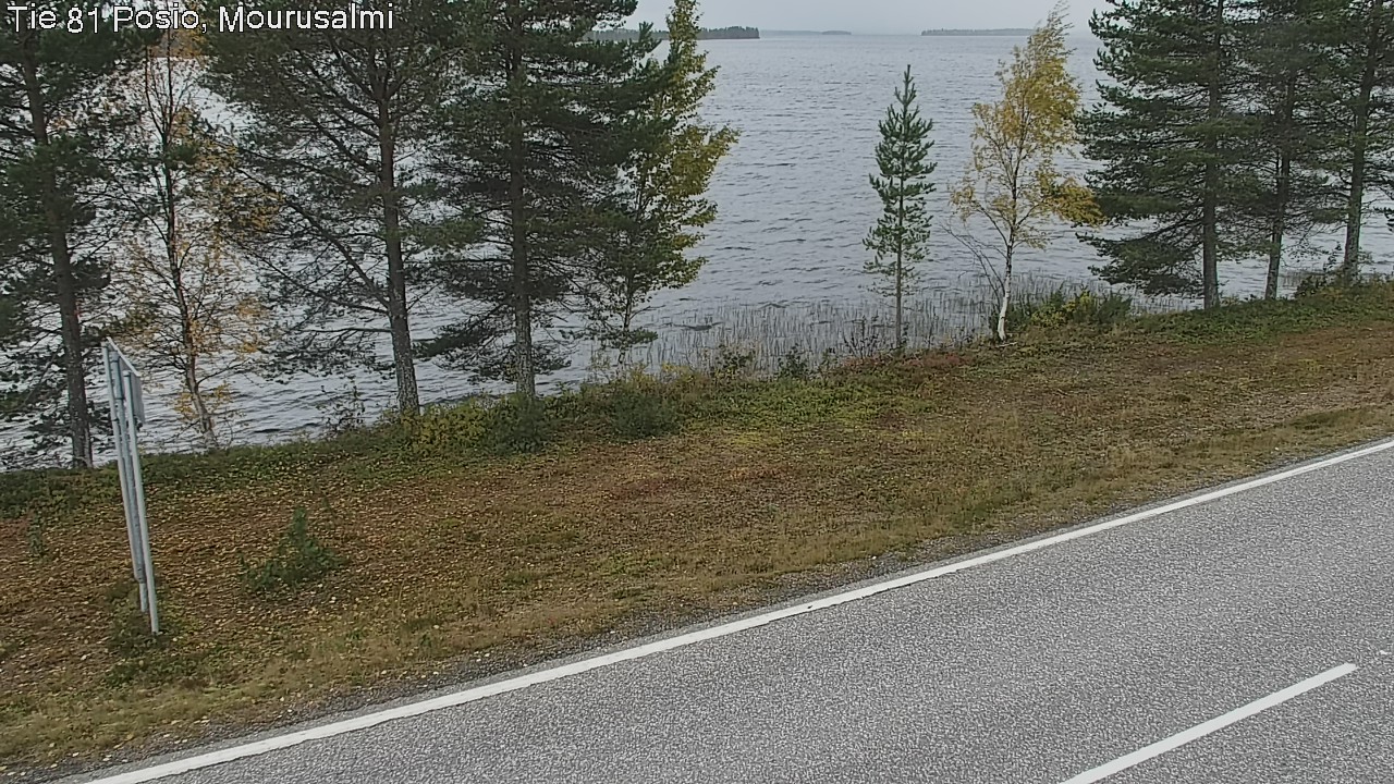 Kelikamerat Kuva Tie 81 Posio, Mourusalmi, Posio, Lappi