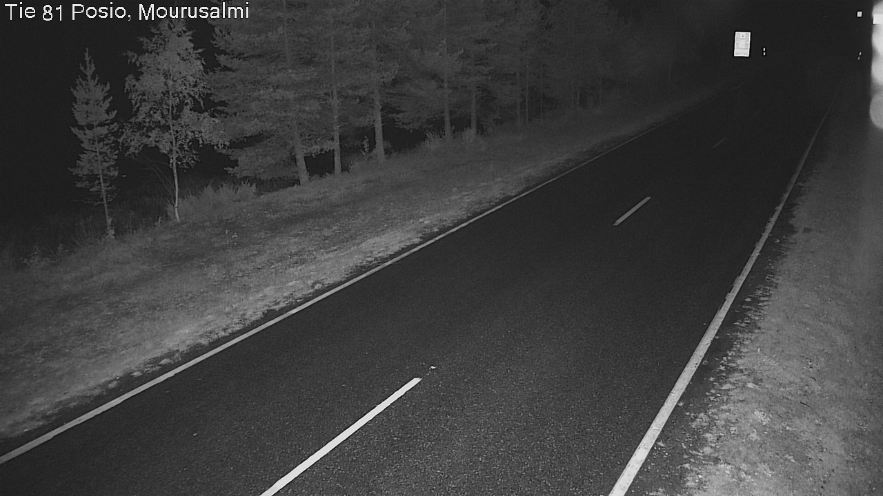 Kelikamerat Kuva Tie 81 Posio, Mourusalmi, Posio, Lappi