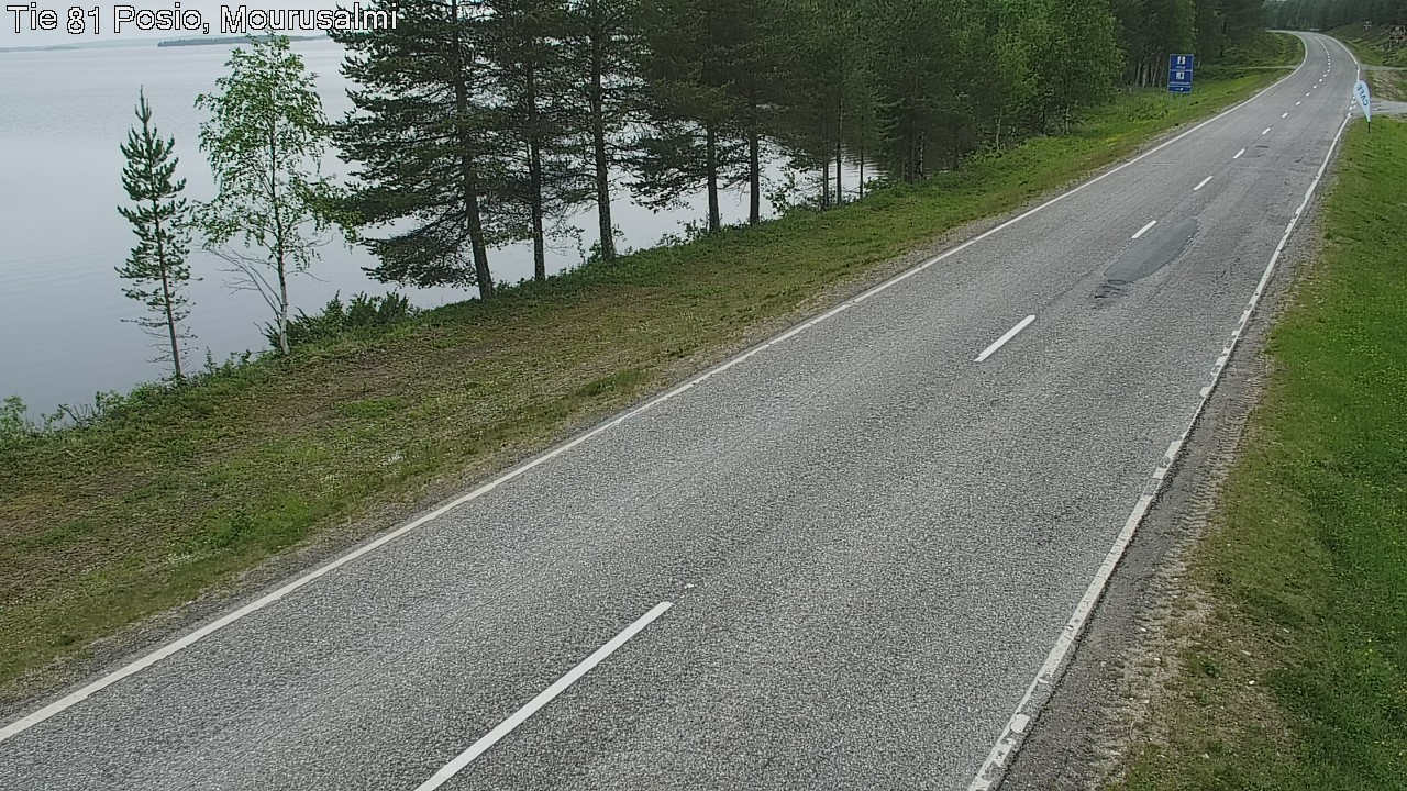 Kelikamerat Kuva Tie 81 Posio, Mourusalmi, Posio, Lappi
