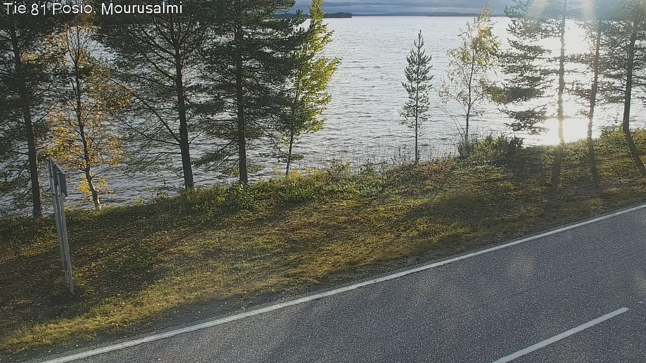 Kelikamerat Kuva Tie 81 Posio, Mourusalmi, Posio, Lappi