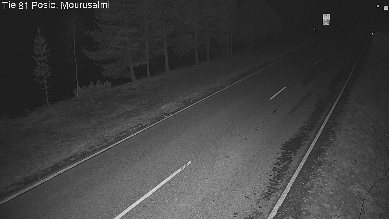 Kelikamerat Kuva Tie 81 Posio, Mourusalmi, Posio, Lappi