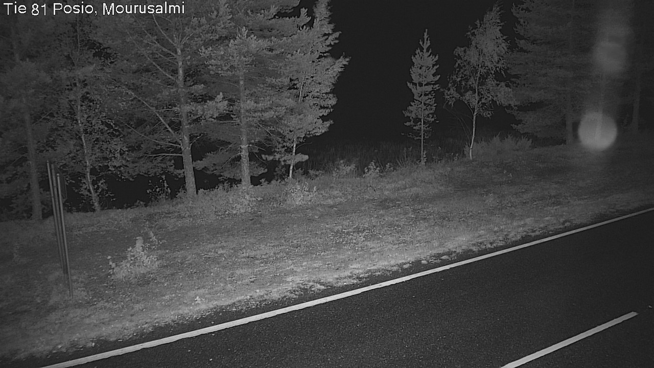 Kelikamerat Kuva Tie 81 Posio, Mourusalmi, Posio, Lappi