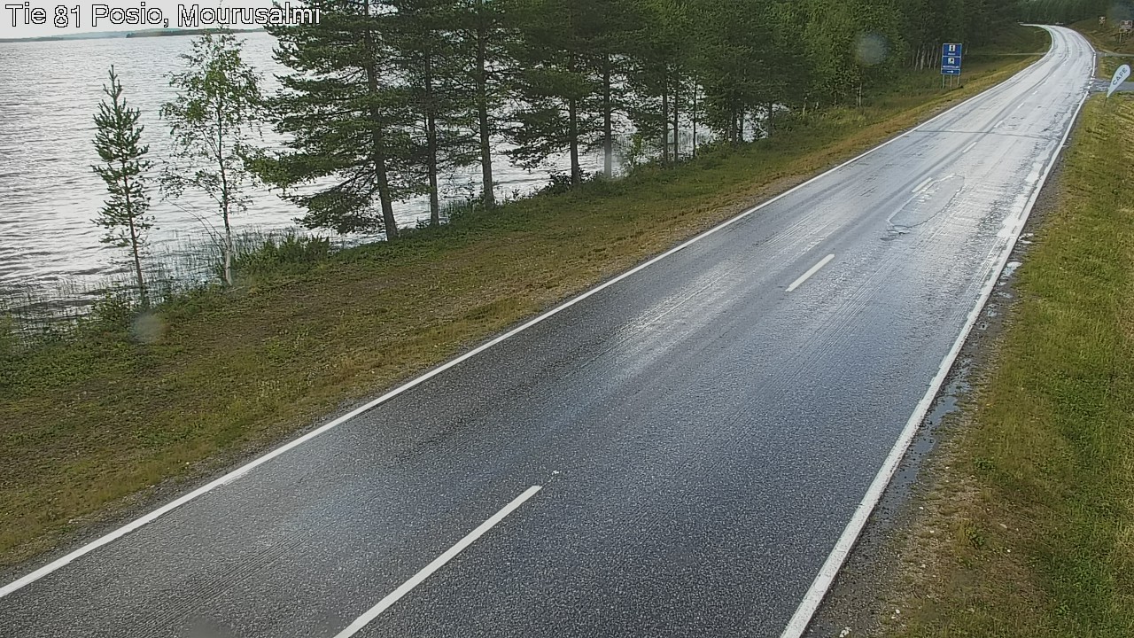 Kelikamerat Kuva Tie 81 Posio, Mourusalmi, Posio, Lappi