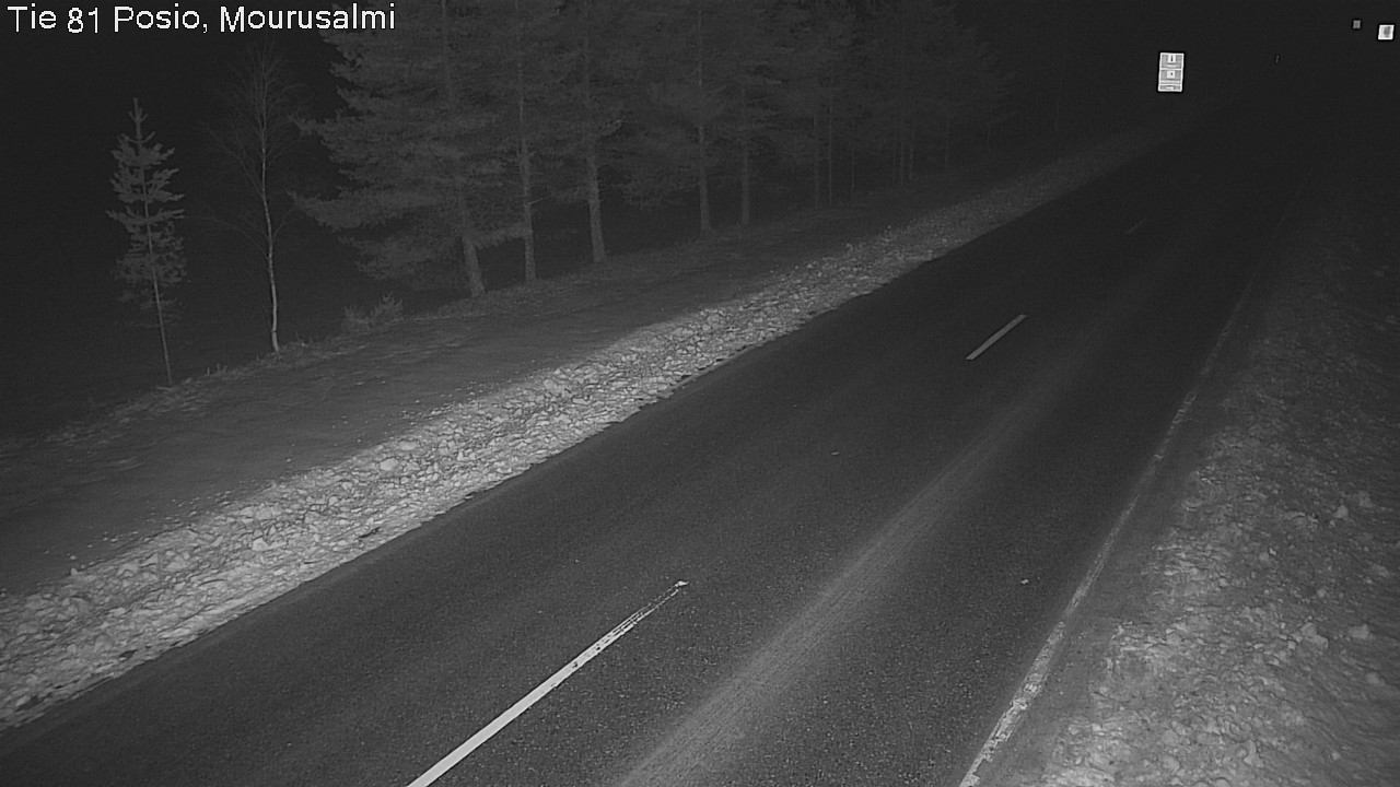 Kelikamerat Kuva Tie 81 Posio, Mourusalmi, Posio, Lappi