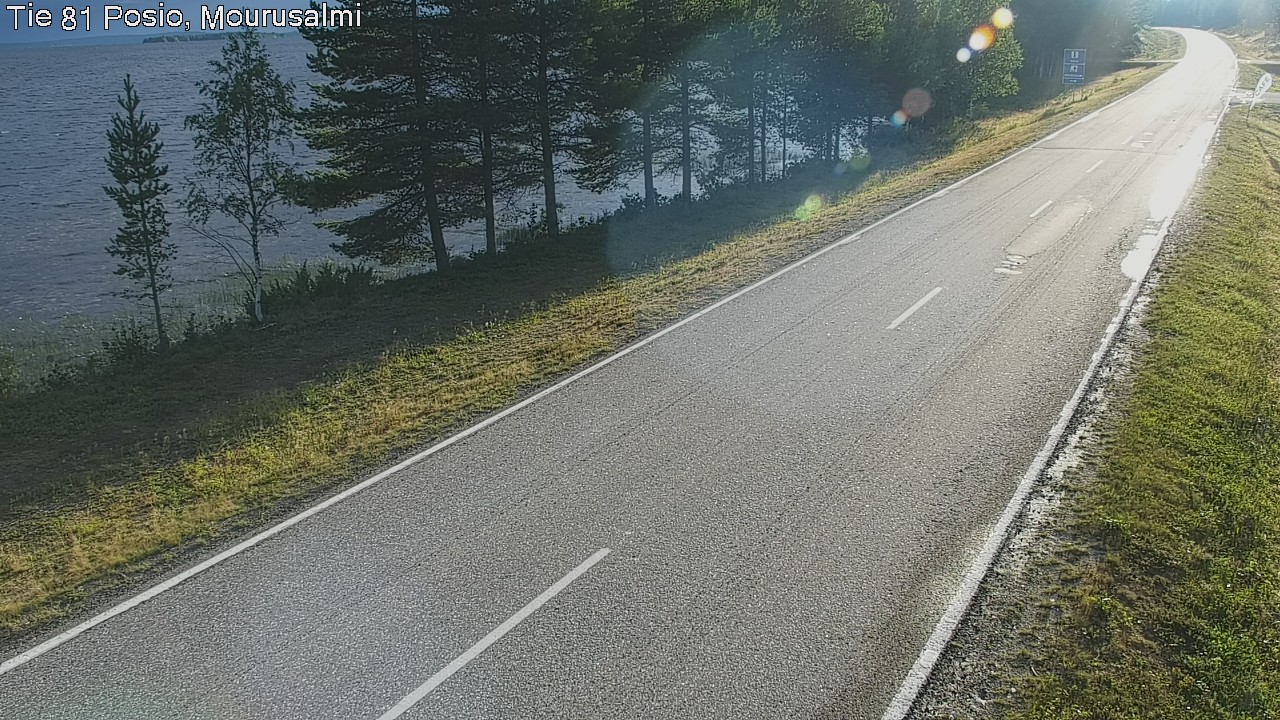 Kelikamerat Kuva Tie 81 Posio, Mourusalmi, Posio, Lappi