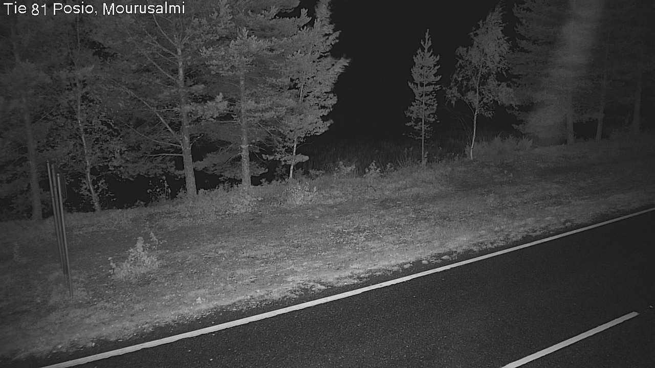 Kelikamerat Kuva Tie 81 Posio, Mourusalmi, Posio, Lappi