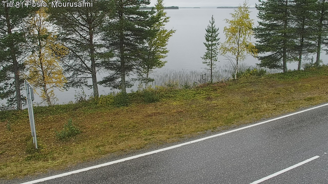 Kelikamerat Kuva Tie 81 Posio, Mourusalmi, Posio, Lappi