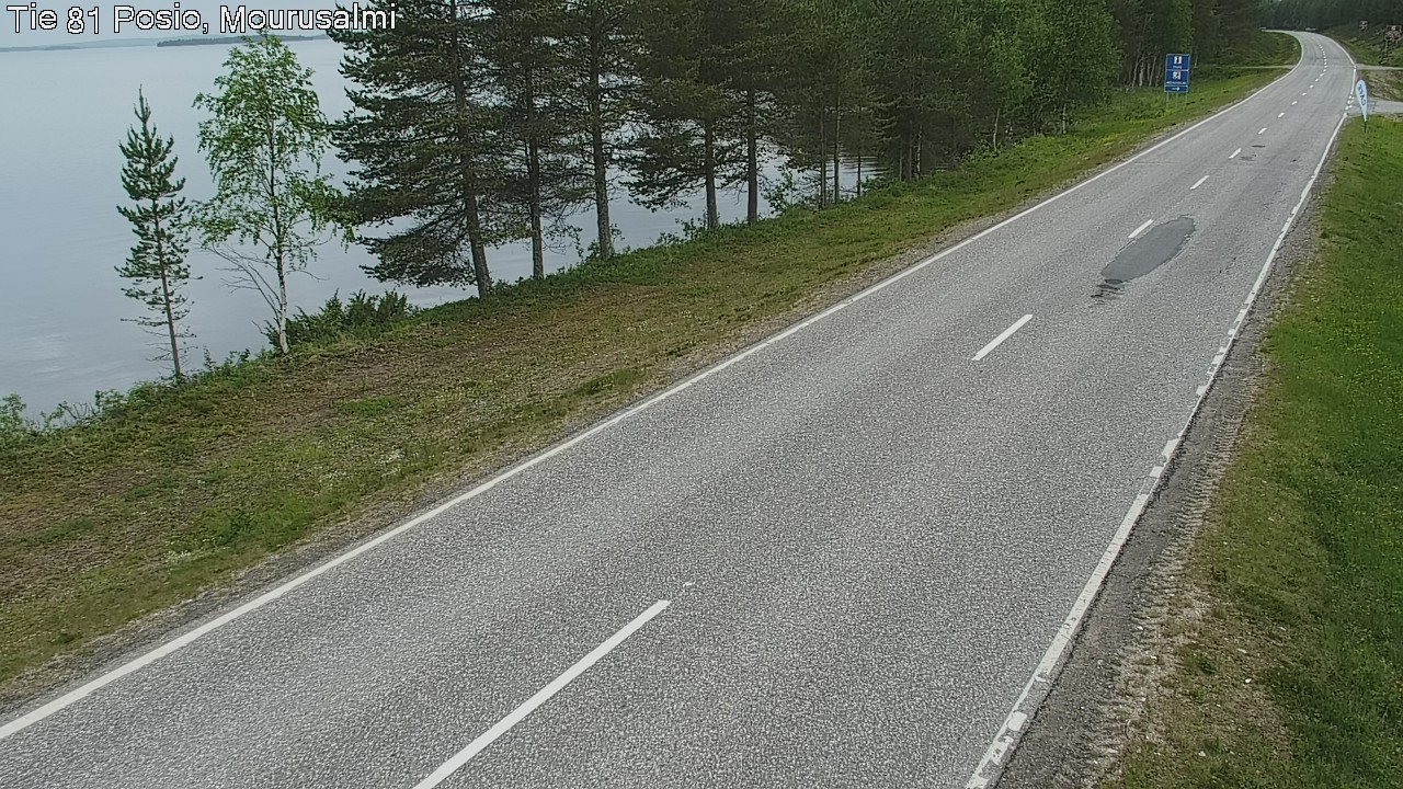 Kelikamerat Kuva Tie 81 Posio, Mourusalmi, Posio, Lappi