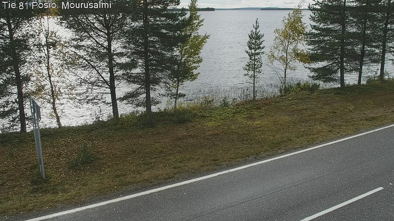 Kelikamerat Kuva Tie 81 Posio, Mourusalmi, Posio, Lappi