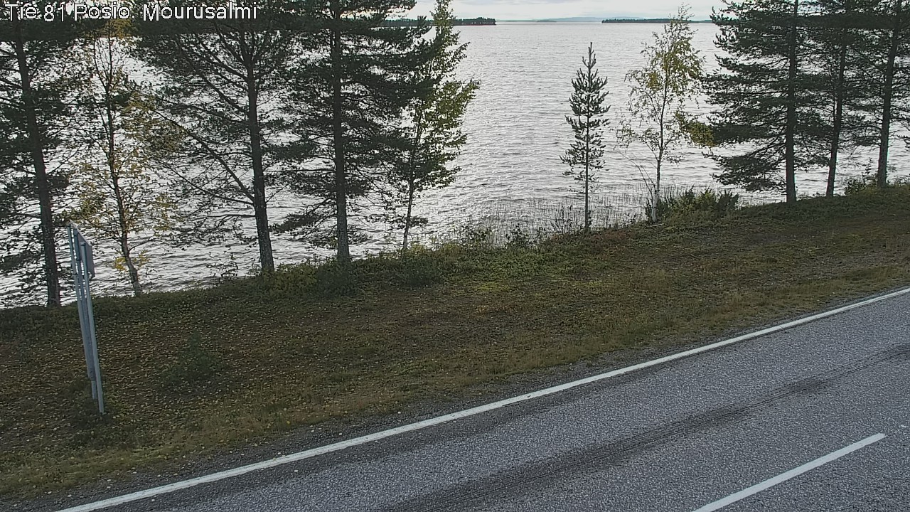 Kelikamerat Kuva Tie 81 Posio, Mourusalmi, Posio, Lappi
