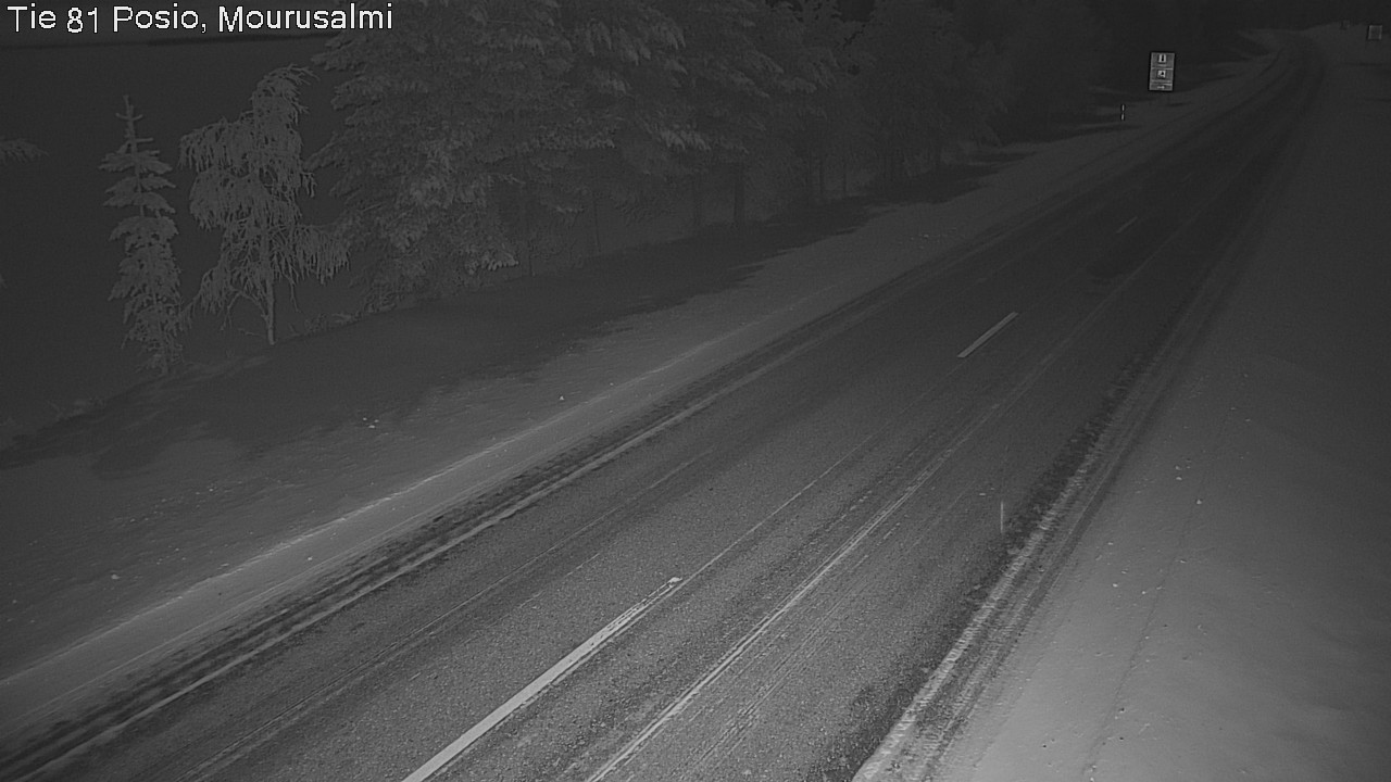 Kelikamerat Kuva Tie 81 Posio, Mourusalmi, Posio, Lappi