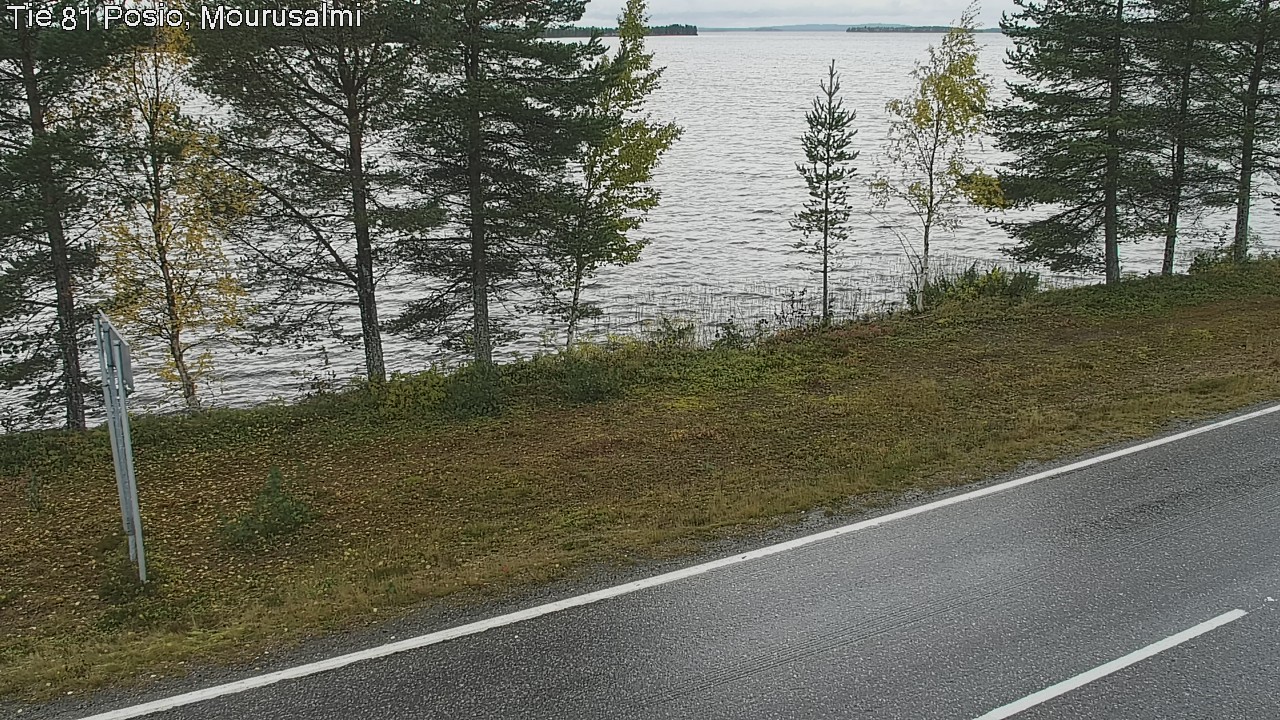 Kelikamerat Kuva Tie 81 Posio, Mourusalmi, Posio, Lappi
