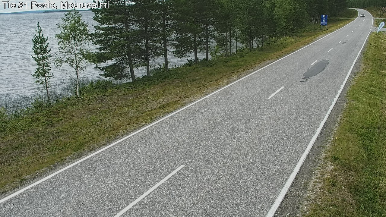 Kelikamerat Kuva Tie 81 Posio, Mourusalmi, Posio, Lappi
