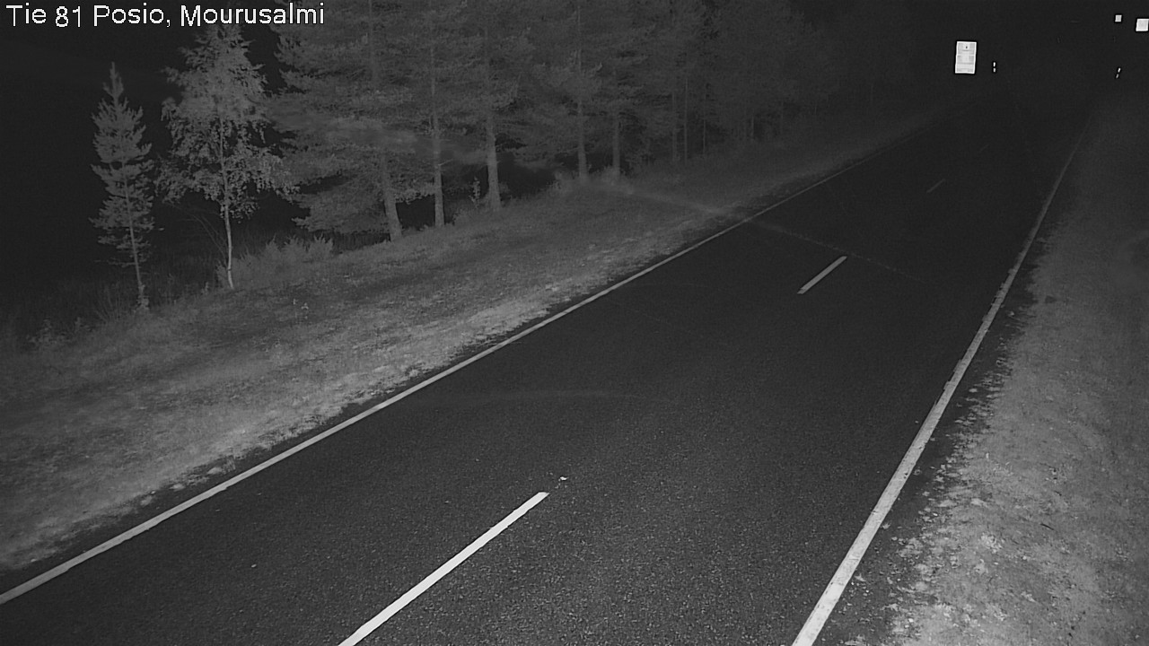Kelikamerat Kuva Tie 81 Posio, Mourusalmi, Posio, Lappi