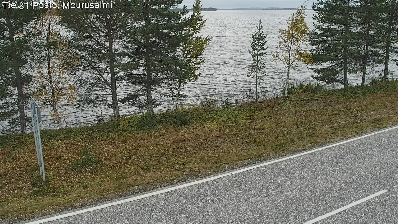 Kelikamerat Kuva Tie 81 Posio, Mourusalmi, Posio, Lappi