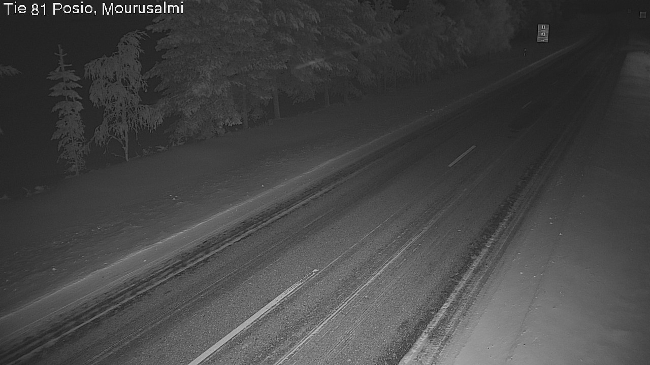 Kelikamerat Kuva Tie 81 Posio, Mourusalmi, Posio, Lappi