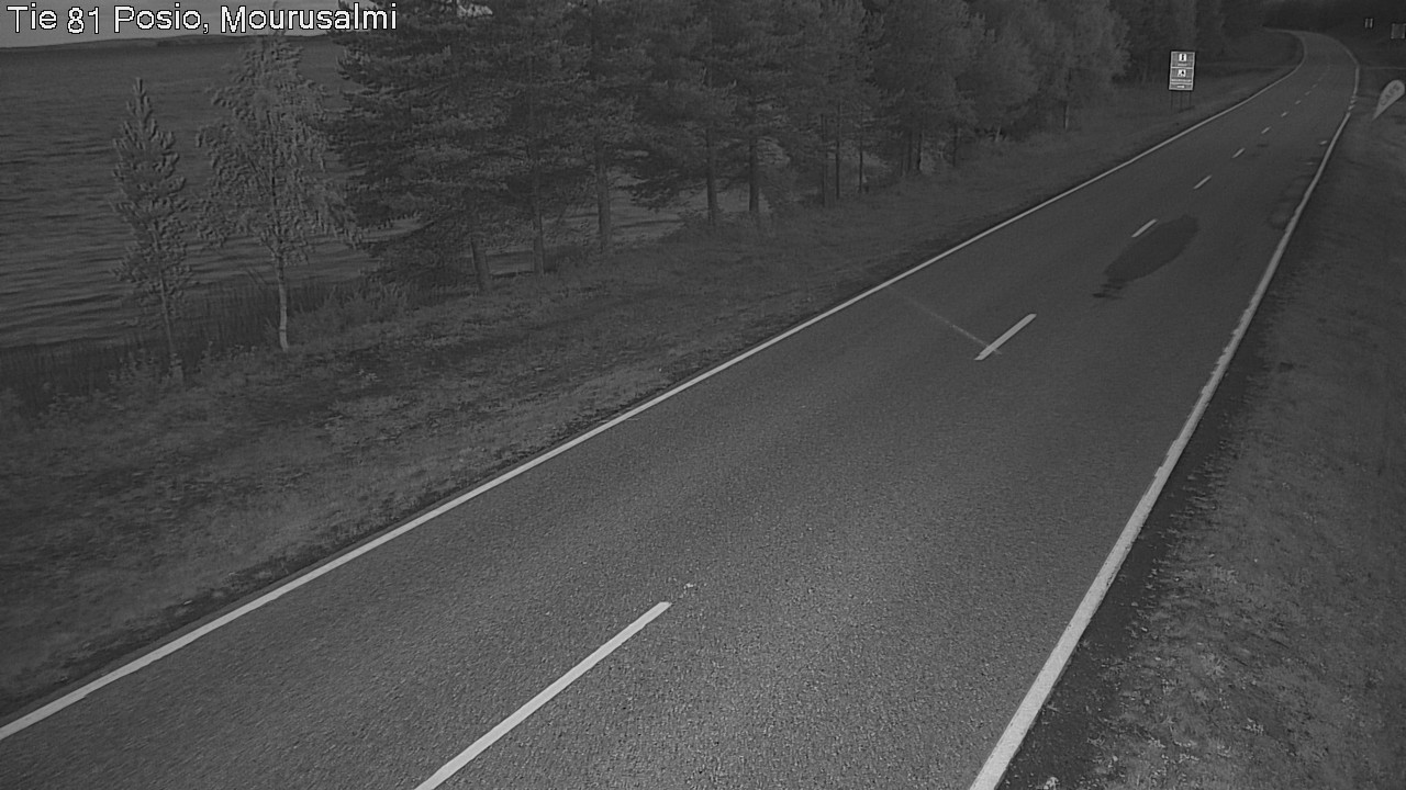 Kelikamerat Kuva Tie 81 Posio, Mourusalmi, Posio, Lappi