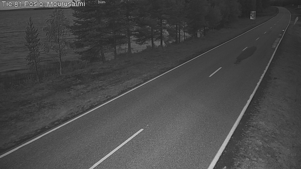 Kelikamerat Kuva Tie 81 Posio, Mourusalmi, Posio, Lappi