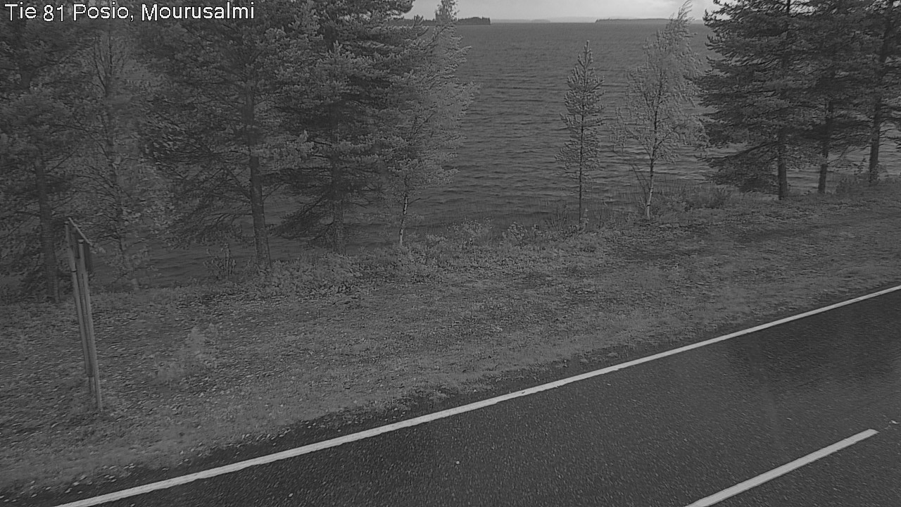 Kelikamerat Kuva Tie 81 Posio, Mourusalmi, Posio, Lappi