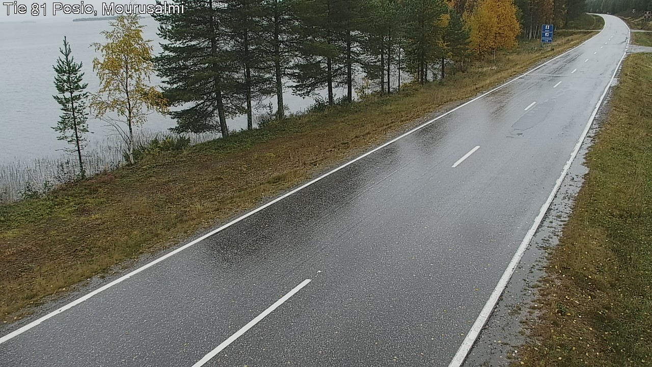 Kelikamerat Kuva Tie 81 Posio, Mourusalmi, Posio, Lappi
